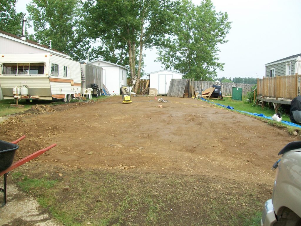 Gravel Pad Jandel Homes