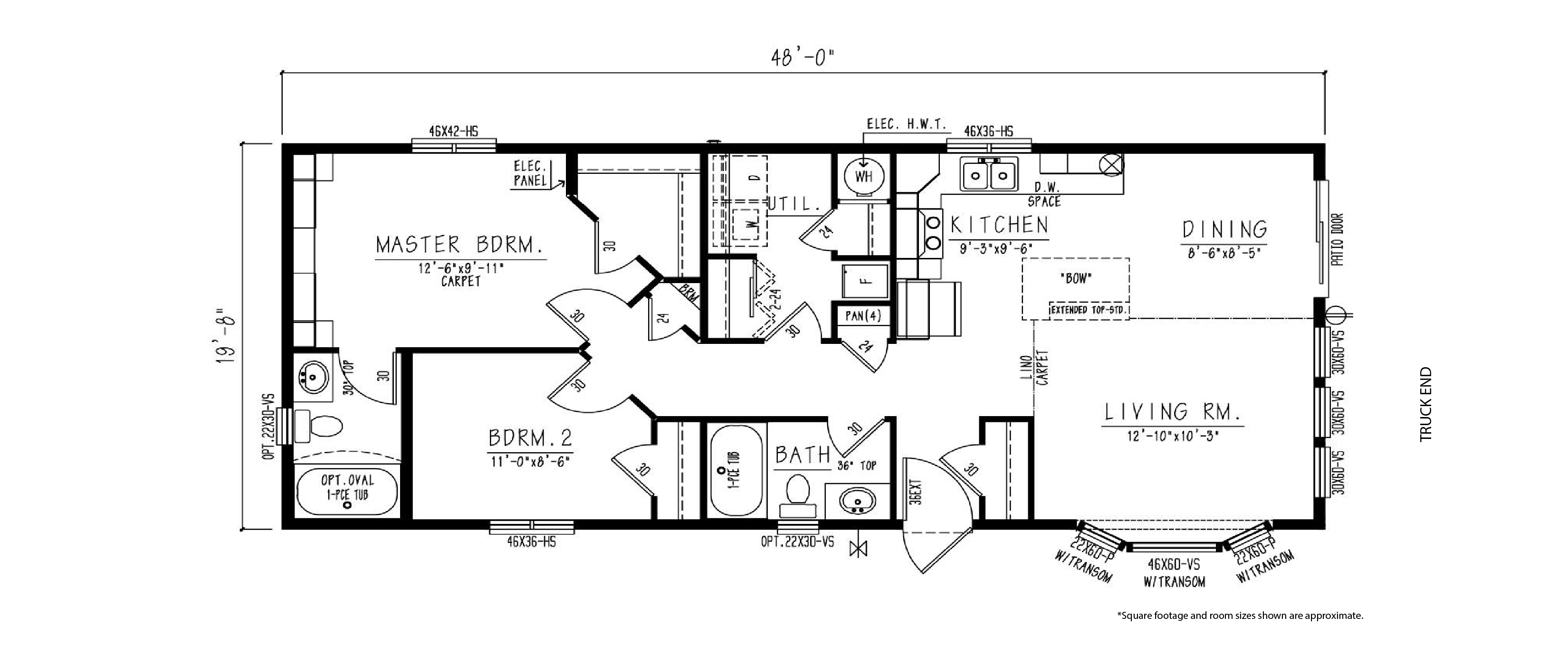 Muskoka Floorplan Detail