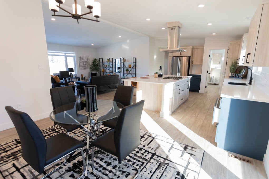 Dining Room And Kitchen